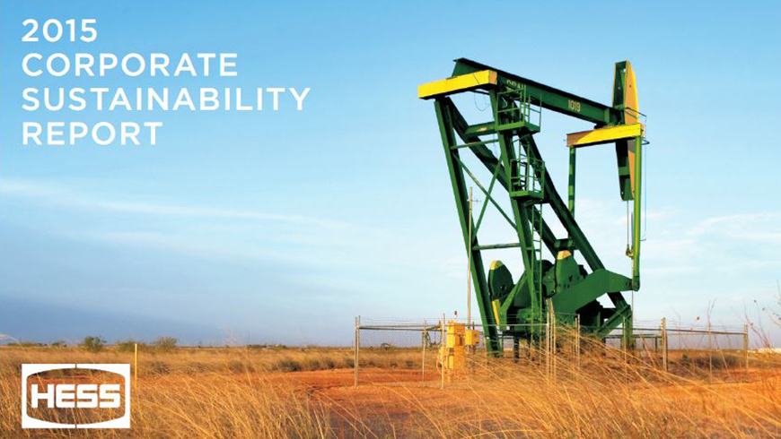 2015 Hess Corporate Sustainability Report 